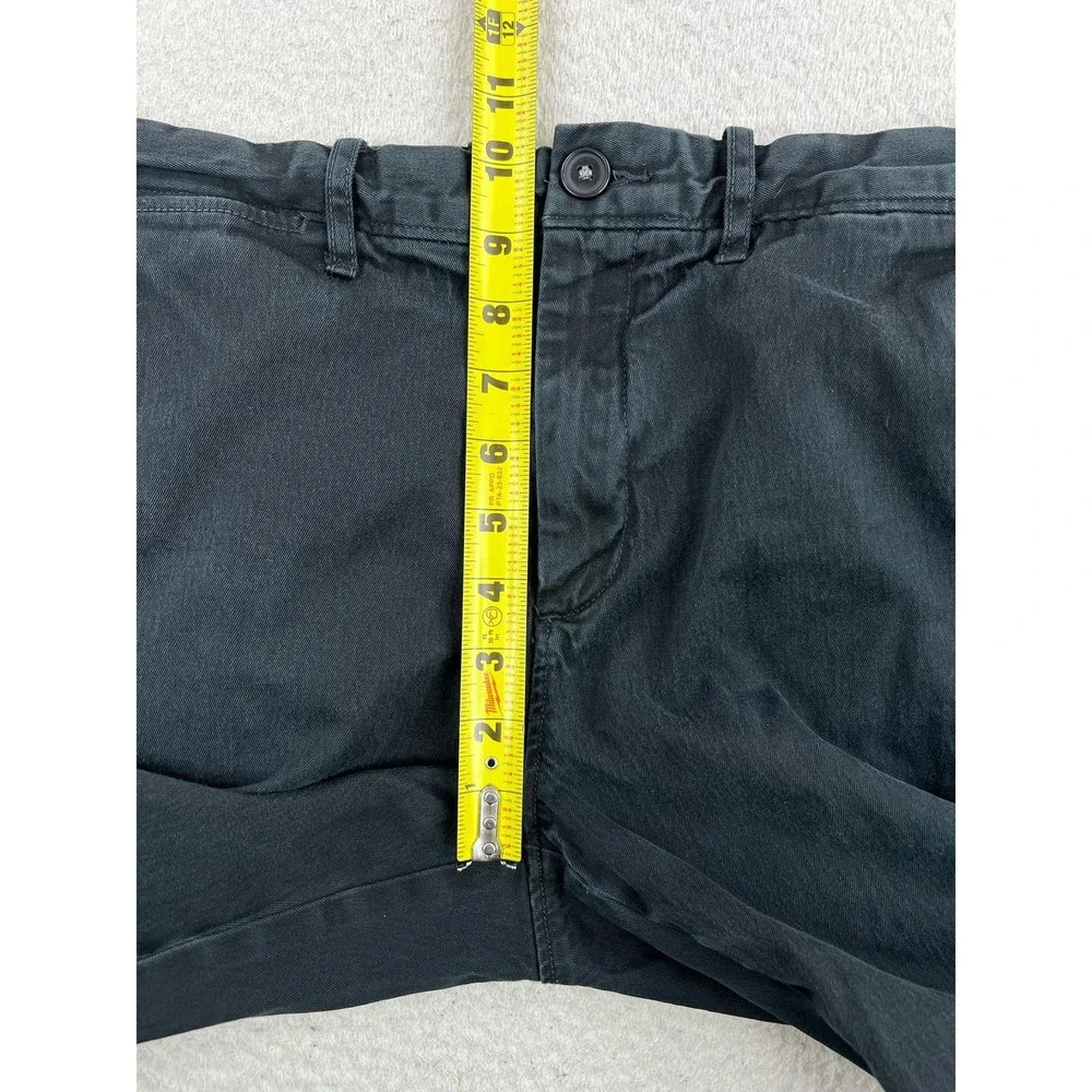 J.Crew 770 Stretch Pants Mens 32x30 Black Regular Fit Denim Chino Casual